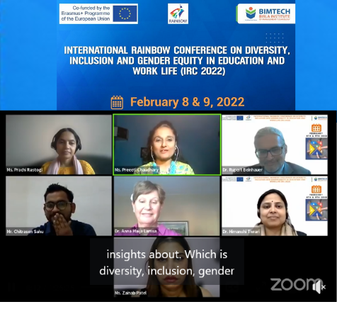 International Rainbow Conference: Diversity, Inclusion & Gender Equity in Education & Work Life (Day2) 