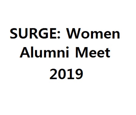 SURGE: WOMEN ALUMNI MEET 2019