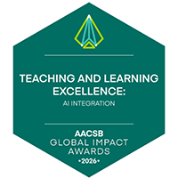 AACSB Award Logo - BIMTECH