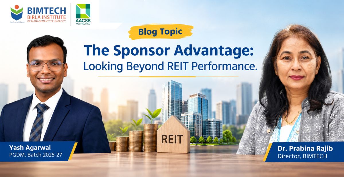 The Sponsor Advantage: Looking Beyond REIT Performance