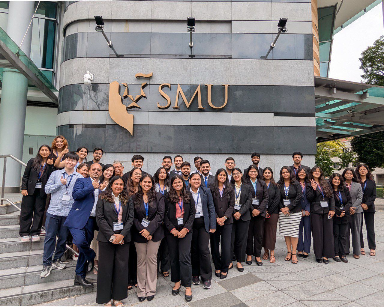 LEARNING BEYOND BORDERS: Birla Institute of Management Technology (BIMTECH) Students at Singapore Management University! 