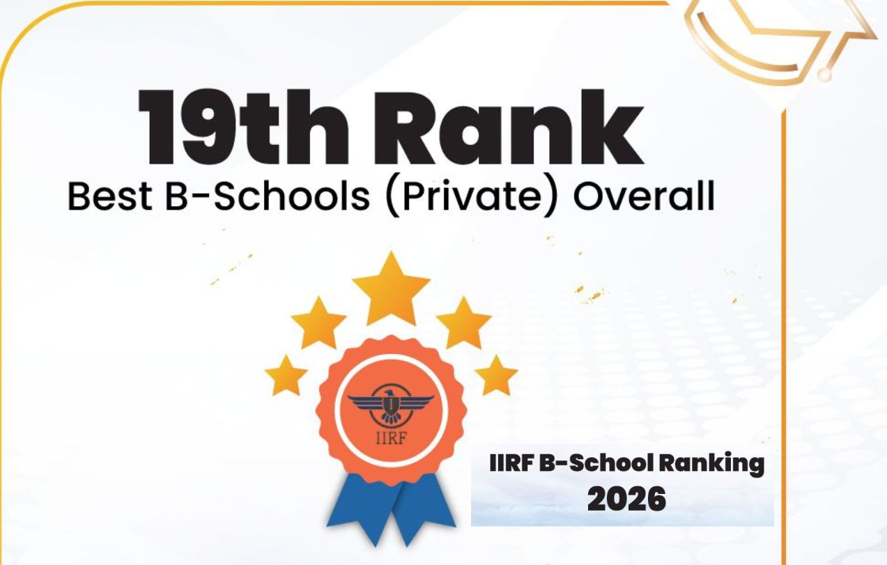 PROUD MOMENT: Birla Institute of Management Technology (BIMTECH) Ranks 19th Nationally in IIRF- International Institutional Ranking Framework B-School Rankings 2026! 