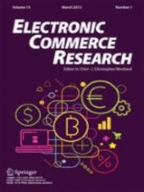 <a href="https://www.springer.com/journal/10660/" target="_blank">Electronic Commerce Research (ABDC – A category, Scopus Indexed, ProQuest)</a>