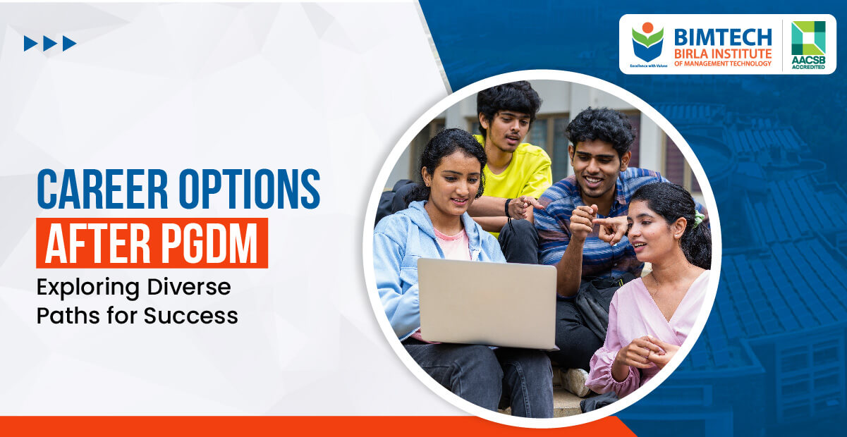 Career Options After PGDM
